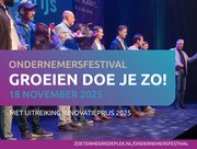 Ondernemersfestival "Groeien doe je zo!"